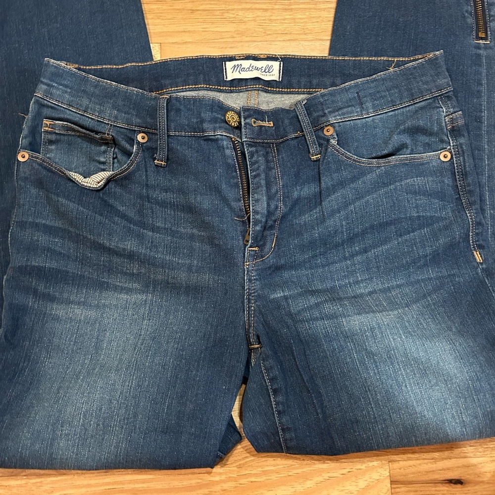 Madewell crop jeans